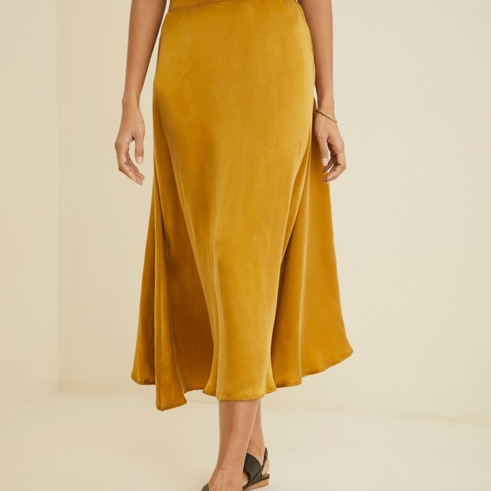 Amourt Vert Blaze midi skirt
